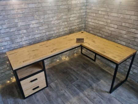 Угловой письменный стол лофт LOFT TABLE L-42 | Easyloft