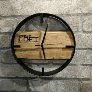 Часы лофт настенные LoftTime-02 | Easyloft