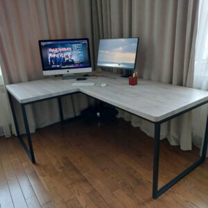 Письменный угловой стол лофт LOFT TABLE L-65 | Easyloft