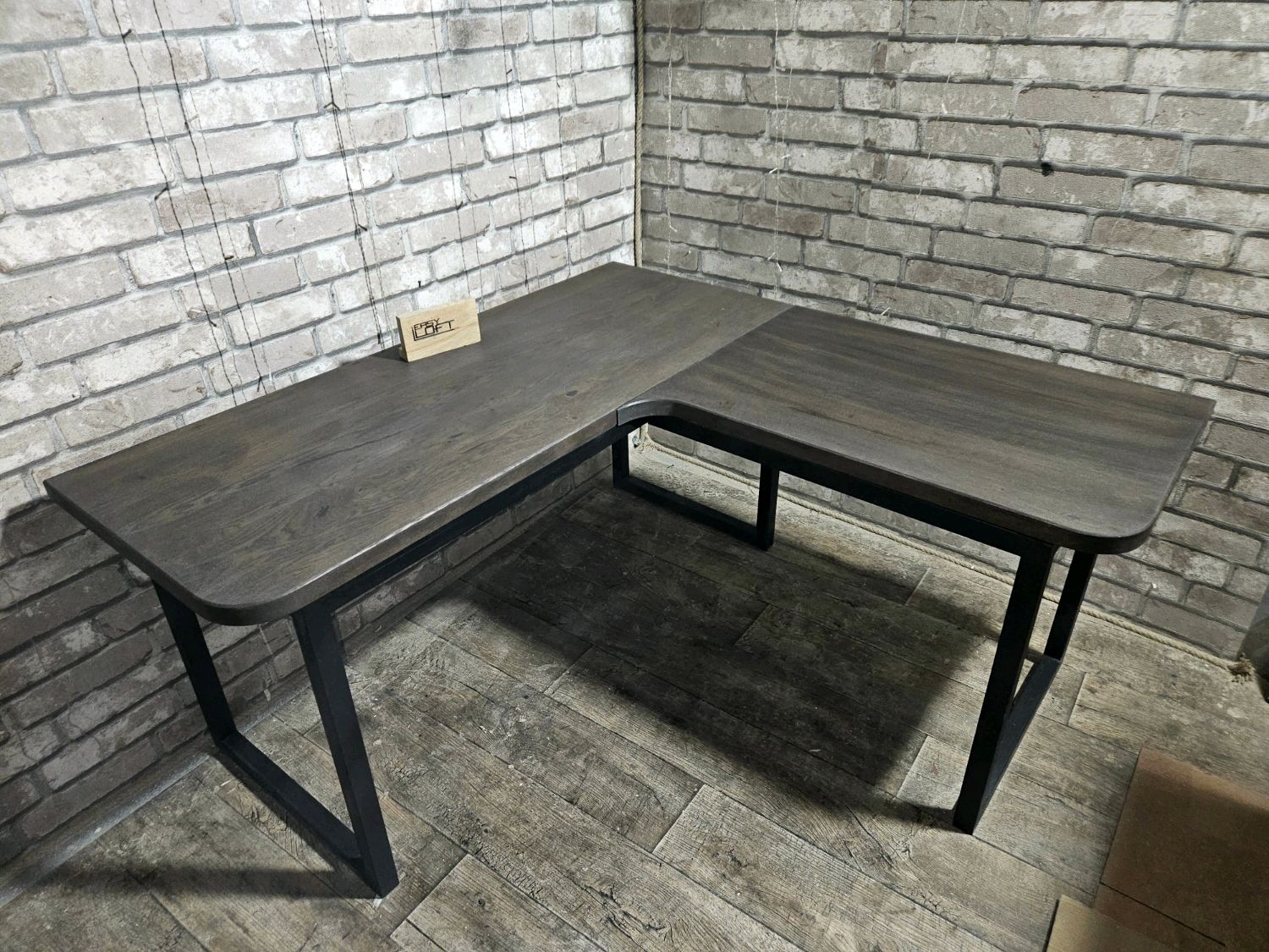 Угловой Письменный стол в стиле лофт LOFT TABLE L-95 | Easyloft